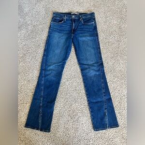 Hudson Jeans Women's Straight Leg in Deep Blue